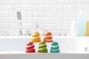 Set of bath cups for fun