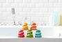 Set of bath cups for fun