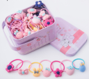Set of colored hair bands 40pcs - type II