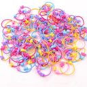 Set of colored hair bands - 50 pcs