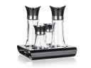 Set of condiment pots EXCELLENT 60 + 110ml 5pcs black