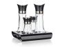 Set of condiment pots EXCELLENT 60 + 110ml 5pcs black