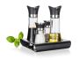 Set of condiment pots EXCELLENT 60 + 110ml 5pcs black