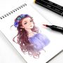 Set of double-sided markers 80 pcs.