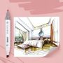 Set of double-sided markers 80 pcs.