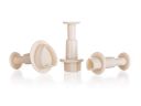 Set of heart-shaped sugar moulds 3pc