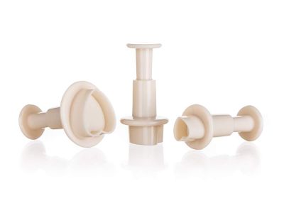 Set of heart-shaped sugar moulds 3pc