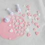 Set of heart-shaped sugar moulds 3pc