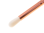 Set of makeup brushes 15 pcs + case - brown