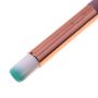 Set of makeup brushes 20 pcs-turquoise green