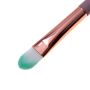 Set of makeup brushes 20 pcs-turquoise green