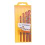 Set of metal drill bits (4 pieces) / Titanium drills
