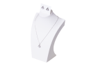 Set of necklace with earrings Xuping Triangles - silver