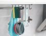 Shelf holder with cup hooks