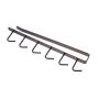 Shelf holder with cup hooks