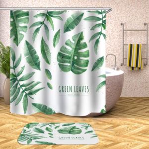 Shower curtain (width 180 cm x height 200 cm) — boho pattern