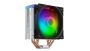 SilentiumPC Fera 5 ARGB (SPC305) Processor Cooler 12 cm Black, Steel 1 pc(s)