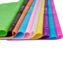 Silicone board, graduated mat - green 50x40 cm 