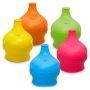 Silicone cup cover for children - blue
