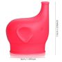 Silicone cup cover for children - red