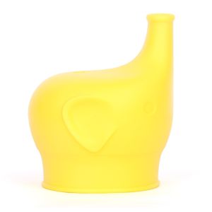 Silicone cup cover for children - yellow