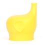 Silicone cup cover for children - yellow