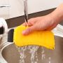 Silicone dishwashing brush - yellow
