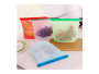 Silicone food bag - blue