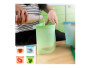Silicone food bag - blue