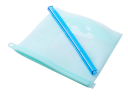 Silicone food bag - blue