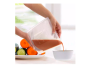 Silicone food bag - red