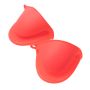 Silicone kitchen gloves / clamp / gripper (2 pieces) - orange