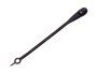 Silicone laces 14 pcs - black