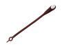 Silicone laces 14 pcs - brown