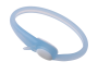 Silicone laces 14 pcs - light blue