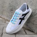 Silicone laces 14 pcs - light blue