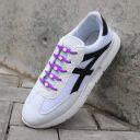 Silicone laces 14 pcs - purple