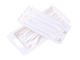 Silicone laces 14 pcs - white