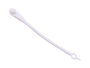 Silicone laces 14 pcs - white