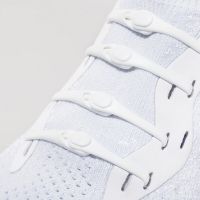 Silicone laces 14 pcs - white