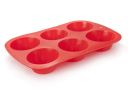 Silicone muffin mold 6d 27.5 * 18 cm, RED Culinaria