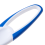 Silicone rubber window cleaner with a handle- blue