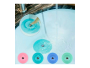 Silicone stopper with strainer for the bathtub / sink / sink - green