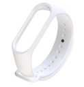 Silicone strap for Xiaomi Mi Band 3 / Xiaomi Mi Band 4 - white
