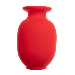 Silicone vase on the wall - pink