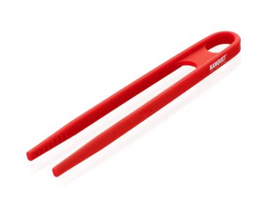 Silikonowa penseta 0,8x14,7x3,6cm Cul.Red
