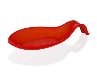 Silikonowa podstawka pod łyżkę Culinaria Red