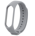 Silikonowy pasek do Xiaomi Mi Band 3/ Xiaomi Mi Band 4 - szary