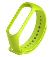 Silikonowy pasek do Xiaomi Mi Band 5/ Xiaomi Mi Band 6 - limonkowy