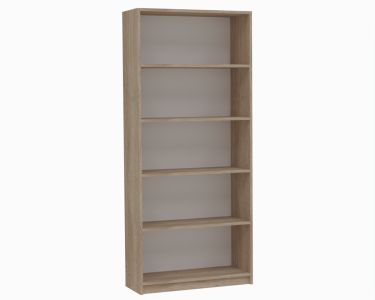 Simple bookcase Sonoma Oak 80 cm
